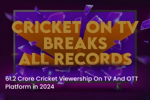 Cricket viewership on TV and OTT in India
