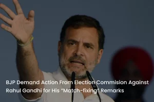 Rahul Gandhi match-fixing remarks